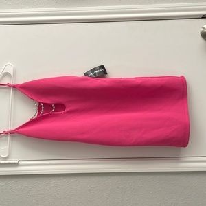 Pink shein dress
